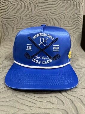 Members Only Royal Blue Los Angeles Golf Club Snapback